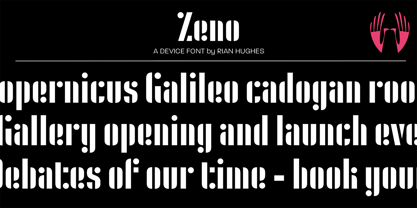 Zeno Font Poster 1