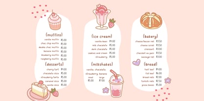 Cheriline Font Poster 5