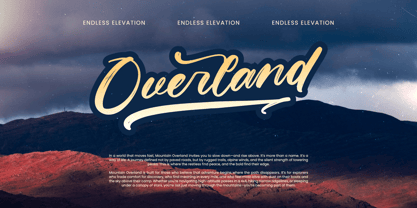 Kinetic Motion Font Poster 10