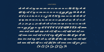 Kinetic Motion Font Poster 15