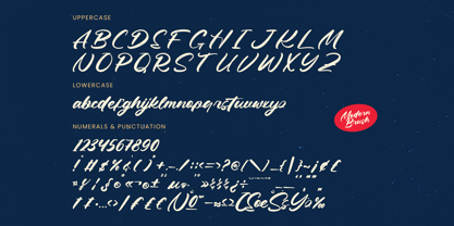 Kinetic Motion Font Poster 11