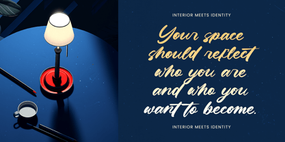 Kinetic Motion Font Poster 9