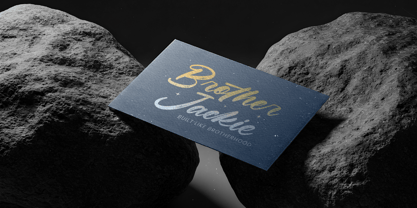 Kinetic Motion Font Poster 3