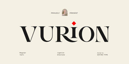 Vurion Font Poster 1
