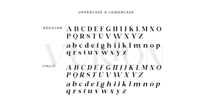 Vurion Font Poster 9