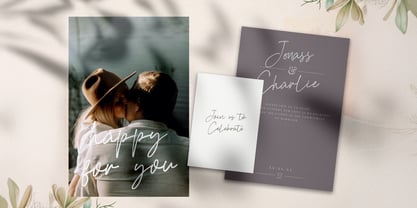 Attang Script Font Poster 5