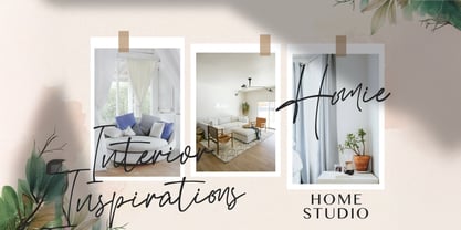 Attang Script Font Poster 2