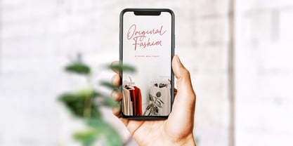 Attang Script Font Poster 3