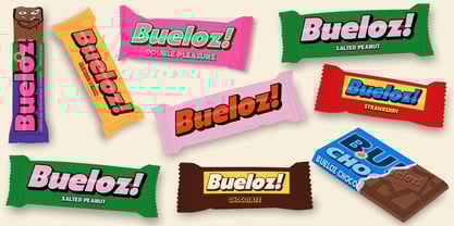 Ft Bueloz Outline Font Poster 6