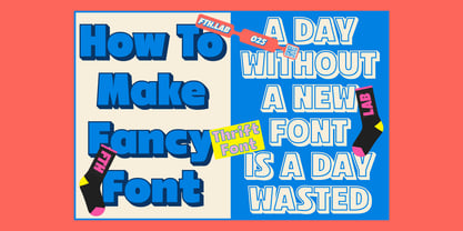 Ft Bueloz Outline Font Poster 11