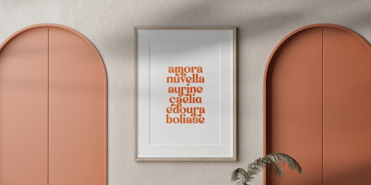 Engray Danton Font Poster 12