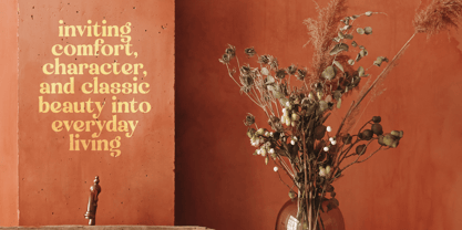 Engray Danton Font Poster 7