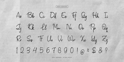 Single Flower Font Poster 10