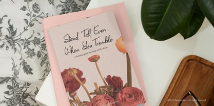 Single Flower Font Poster 9