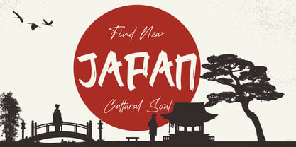 Mokuton Font Poster 2
