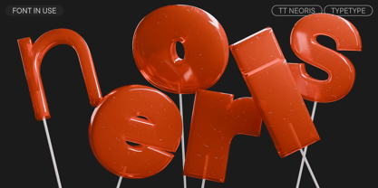 TT Neoris Font Poster 6