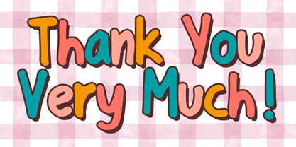 Comic Marker Font Poster 5