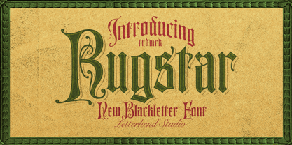 Rugstar Font Poster 1