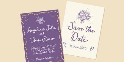 Polem Script Font Poster 2