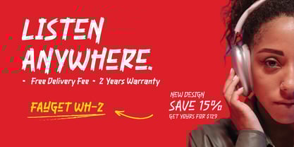 Bhore Punk Font Poster 4