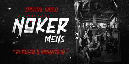 Bhore Punk Font Poster 8