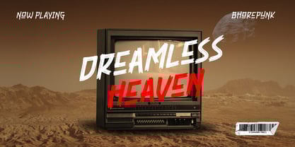 Bhore Punk Font Poster 3