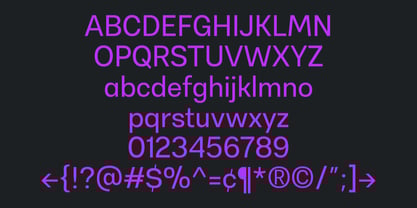 Malbe Font Poster 11