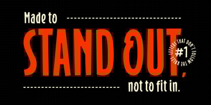 Marosi Font Poster 4