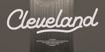 MC Banesten Font Poster 2