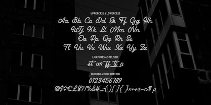MC Banesten Font Poster 7