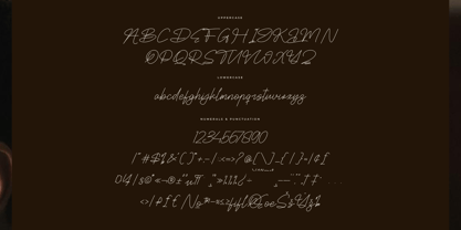 Sifnatur Risthofa Font Poster 7