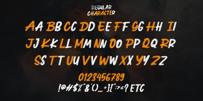 Rock Hustle Font Poster 9