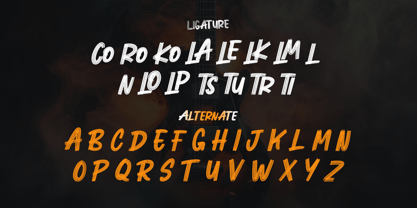 Rock Hustle Font Poster 10