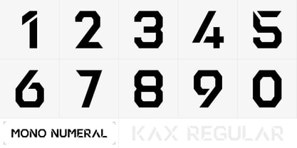 KAX Font Poster 3