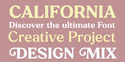 Aegora Font Poster 3