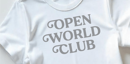 Aegora Font Poster 4