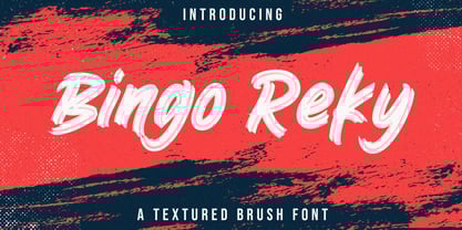 Bingo Reky Font Poster 1