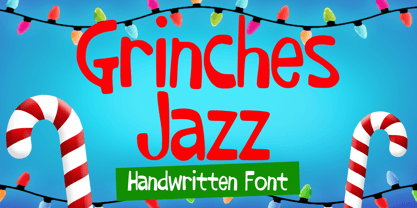 Grinches Jazz Font Poster 1