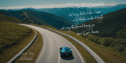 Norouya Aveny Font Poster 7