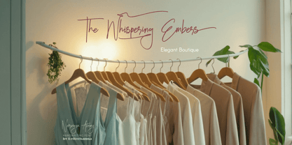 Norouya Aveny Font Poster 9