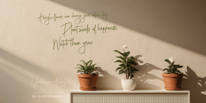 Norouya Aveny Font Poster 13