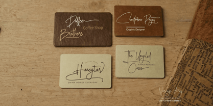 Norouya Aveny Font Poster 2