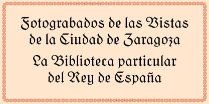 Kleukens Fraktur Font Poster 4