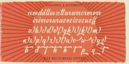 Rategin Font Poster 6