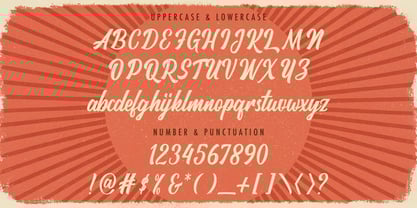 Rategin Font Poster 5