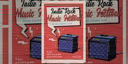 Rategin Font Poster 3