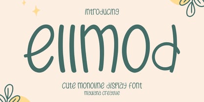 MC Ellmod Font Poster 1