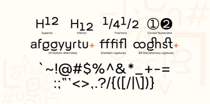 Lugio Sans Font Poster 10