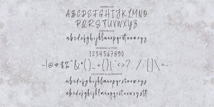 Geppista Signature Font Poster 8