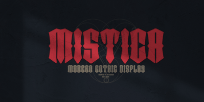 Mistica Font Poster 1